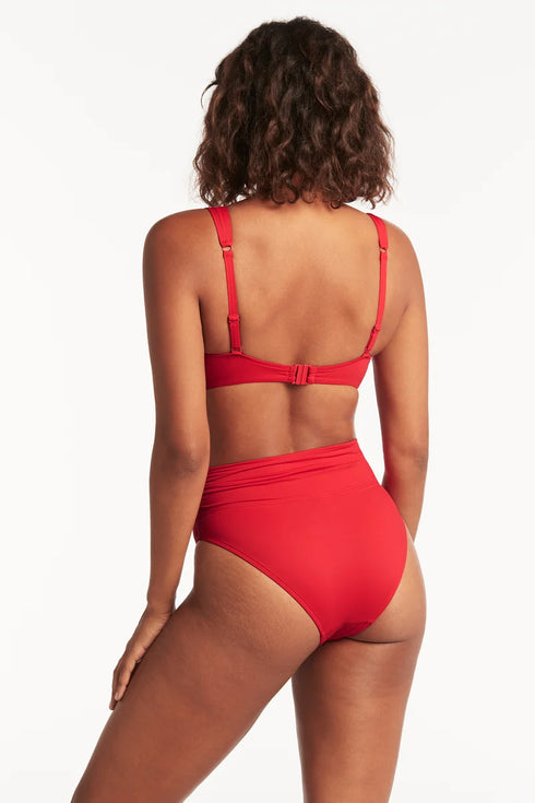 Sea Level Essentials Wrap High Waist Pant